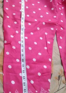 New Pink &amp; Green Kurta Set