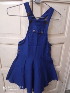 Blue Jumper Dress