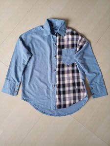Women Oversized Dropped Shoulder Shirt Top