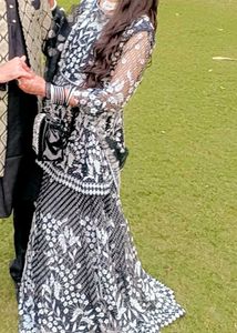 Lehnga crop top