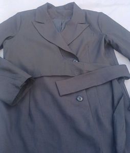 Chic Black Blazer Dress