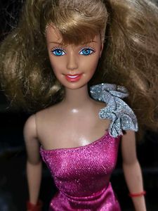 Barbie Doll in Pink Gown