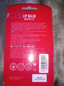 Colorbar Lip Balm SPF 15 - Strawberry &amp; Waterm