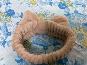Soft Bow Makeup Headband