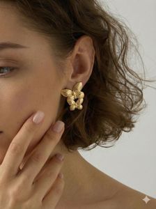 Butterfly Drop Earrings antitarnish