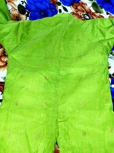 Green Kurta Set
