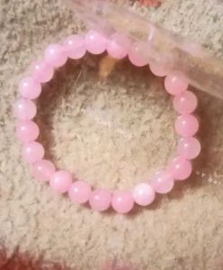 Rose Quartz Orgone Pyramid, Bracelet &amp; Zibu