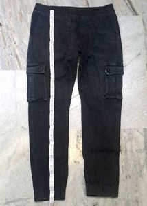 Cargo_Jeans Pant (Black)