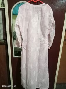 Full Chikankari Kurti