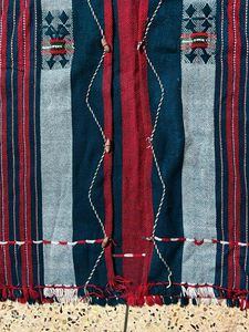 Striped Ethnic Vest