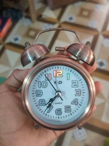 Vintage Style Twin Bell Alarm Clock