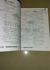 Civil Engineering Handwritten Notes