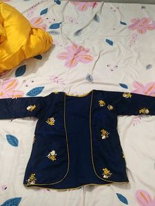 Long Frock With Coat