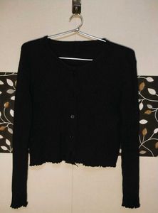 BLACK JACKET/TOP