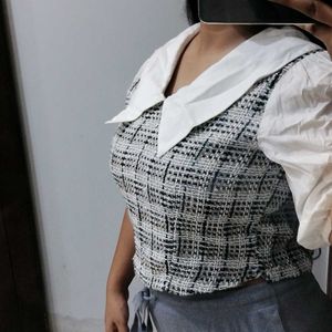 ONLY formal crop top