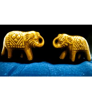 chinaware Elephant Show Piece