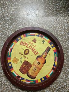 Vintage McDowell&#39;s Diplomat Whiskey Tray