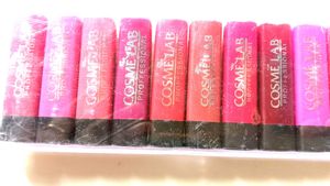 Multicolour Daily Wear Lipstick Pack Of 10