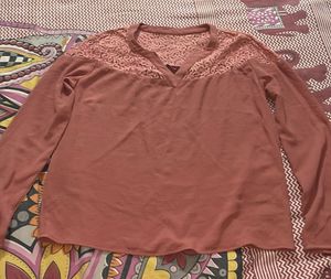 Lace Detail Top
