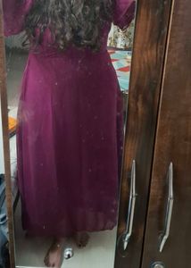 Elegant Purple Dress