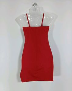 Red Body Con Dress (Women)
