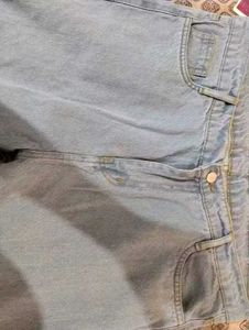 Light Wash Wide Leg Jeans