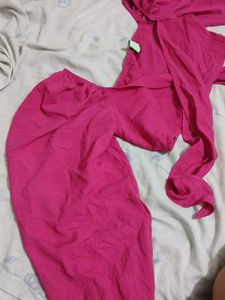 Crop Wrap Around Top