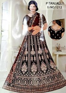 Elegant Embroidered Lehenga Choli Set