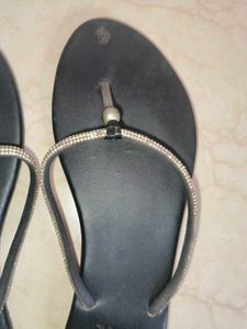 Stylish Black Flip Flops