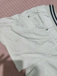 White Shorts