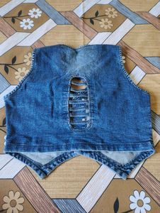 Denim 🦺 jacket for women