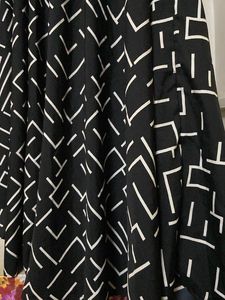 Black And White Plazzo
