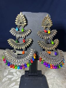 Boho Colorful Beaded Dangle Earrings