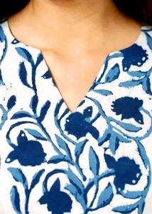 Floral Print Tunic Top