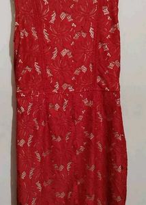 Red One Piece Dress