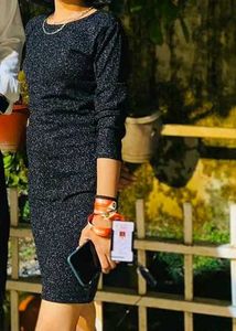 Sparkly Black Party Dress