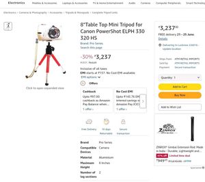 Canon Metal tripod stand