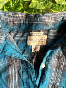 Ralph Lauren Women’s Checkered Boyfriend Shirt