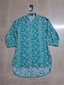 Floral Print Tunic Top