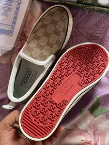 Women’s Gucci Slip-On Tennis Sneakers 38
