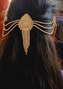 Gold Rhinestone Headpiece