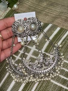 Pair Of 2 Oxidised Earrings