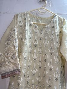 Elegant Embroidered Kurta