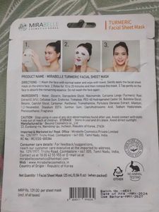 Mirabelle Turmeric Mask &amp; Tretinoin Cream