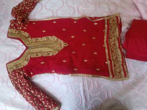 Red bridal suit Set of3