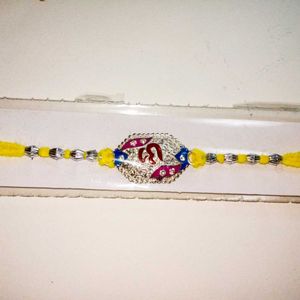Pure Silver Rakhi- Bina fake shine,plastic Ke