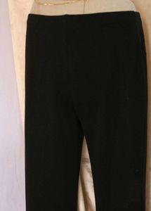 Shein Black Flare Leg Trousers