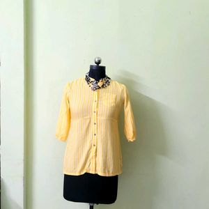 Yellow Striped Shirt