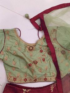 Elegant Embroidered Lehenga Choli Set