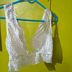 White Lace Bralette